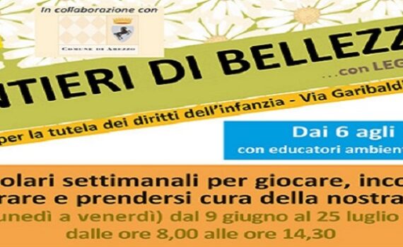 Campi estivi Cantieri di Bellezza a Capolona Legambiente Arezzo